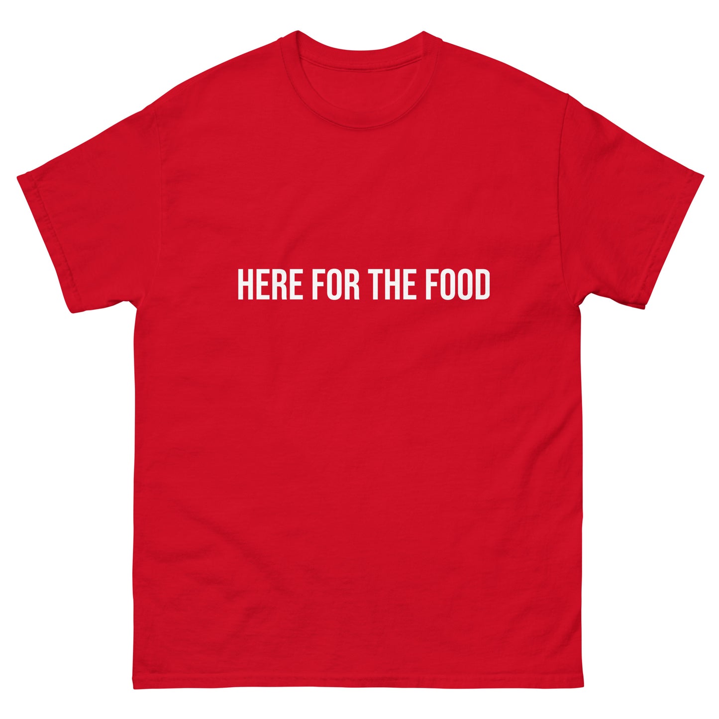 Here for the Food Men's classic tee